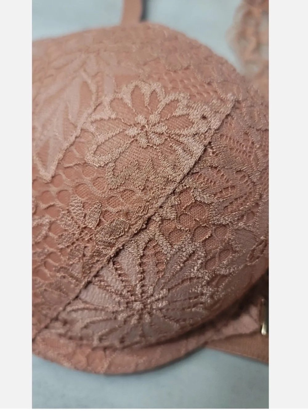 NWT Auden Lace Plunge Push Up Racerback Bra Sz 38C - Picture 2 of 9
